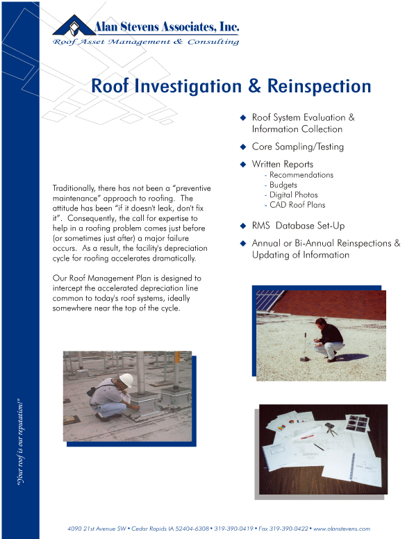 Roof Inspection and Reinspection